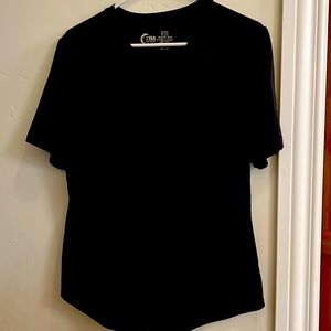 Zyia pocket tee.  Black.  Worn once